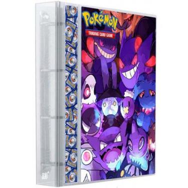 Imagem de Pasta Fichário Álbum Cristal Cartas Cards Pokémon Com 30 Folhas 9 Bols