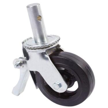 Imagem de Rodízio Simples 6 x 2 Pol. com Freio para Andaimes - METALPAMA