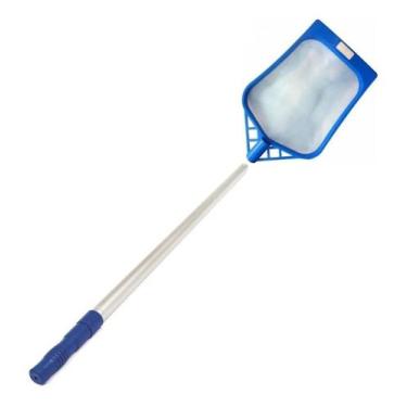 Imagem de Tela Rede Peneira Para Limpeza de Piscina 39cm Com Cabo Extensor - Net
