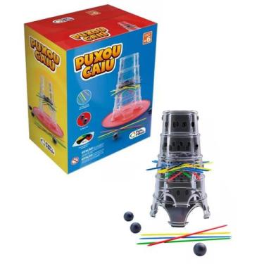 Imagem de Brinquedo Puxou Caiu Jogo Varetas Bolas Diversão Em Familia - Pais e f