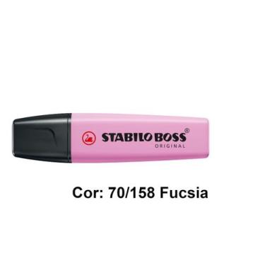 Imagem de Marca Texto Original Stabilo Boss Neon e Pastel Escolha Cor,  Fuchsia 