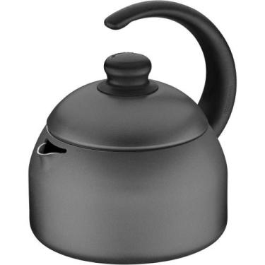 Imagem de Chaleira Tramontina 1,9L Antiaderente StarFlon MAX Grafite, Grafite, 1