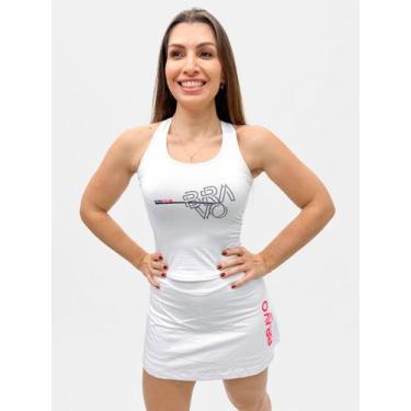 Imagem de Regata Dry Cool Feminina Vector Branca - Bravo, M