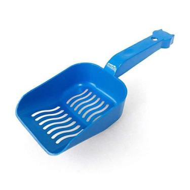 Imagem de Pá Sanitária São Benedito Pet Azul para Gatos