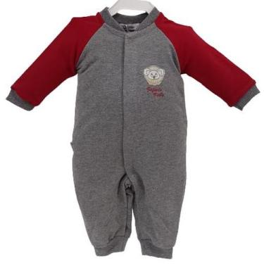 Imagem de Macacão Luxo Bebê Menino Zafielo Pettenati Inverno Ref 554, Mescla, P 