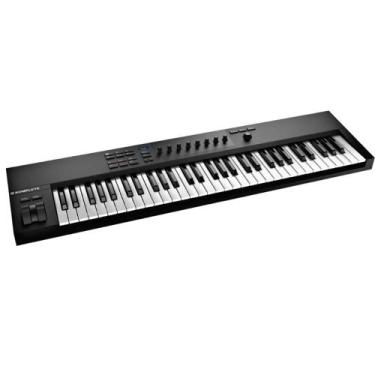 Imagem de Komplete Kontrol A61 Teclado de 61 Teclas com Software e Visor Oled Na