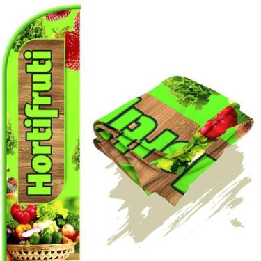 Imagem de Bandeira Para Wind Banner Dupla Face (só tecido) Hortifrúti - Fadrix