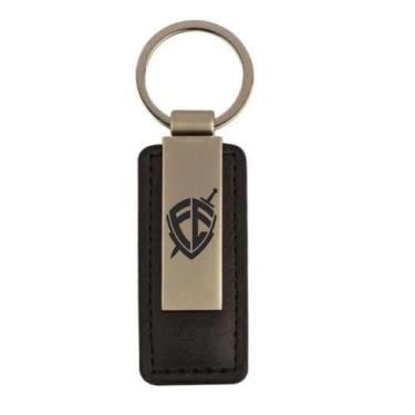Imagem de Chaveiro Mosquetão Metal Escudo Da Fé Religioso - Luxo D - KEYCHAIN