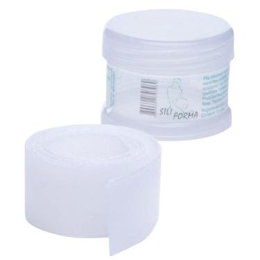 Imagem de Fita Adesiva Para Região Abdominal Diminui Cicatrizes 35x3cm - Silifor