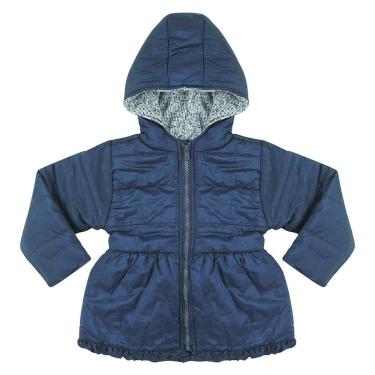 Imagem de Jaqueta Look Jeans Puff - AZUL - 3P-Feminino