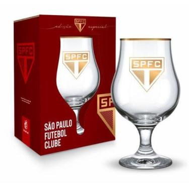 Imagem de Taça Dublin 400ML Série Ouro Time São Paulo - Brasfoot