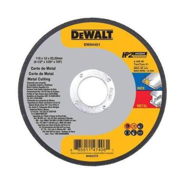 Imagem de Disco De Corte 115 X 1,0 High Performance 2 Dw84401 - DEWALT, 10 unida