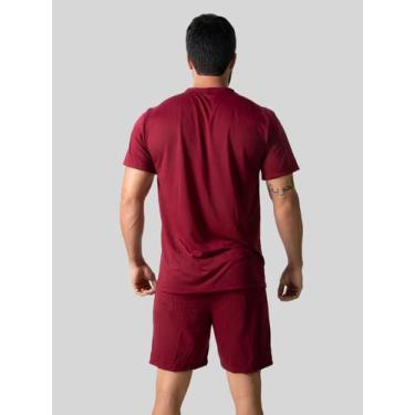 Imagem de Pijama Masculino Básico Manga Curta Liso Para Dormir Rlc Modas, Cinza,