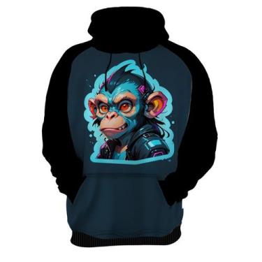 Imagem de Moletom Casaco Blusa Animais Cyberpunk Macacos Gorilas 1 - Enjoy Shop,