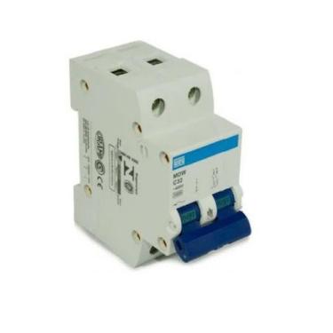 Imagem de Mini disjuntor bipolar weg mdw c10a - c50a