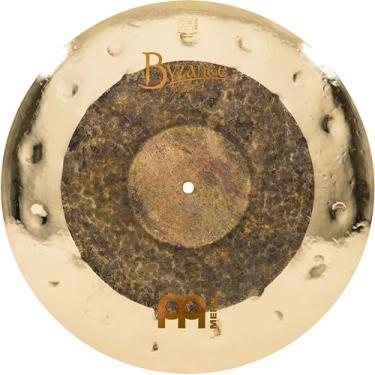 Imagem de Meinl Cymbals Byzance 45,72 cm Dual Crash — Feito na Turquia — Bronze B20 martelado à mão, 2 anos de garantia, polegadas (B18DUC)