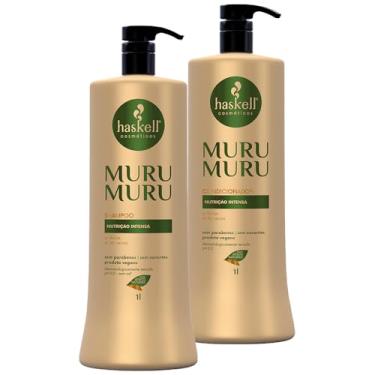 Imagem de Kit Shampoo e Condicionador Murumuru 1L - Nutrição Profunda - Kit de Shampoo e Condicionador Murumuru