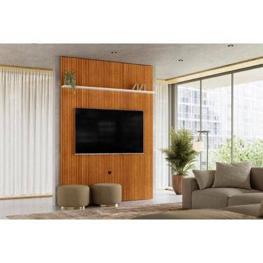 Imagem de Painel Piso-Teto New Interlagos para TV de até 65 polegadas - Cinamomo