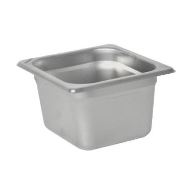 Imagem de Cuba Gastronômica de Inox GN 1/6 de 100 mm  DJ16100CT FrigoPro