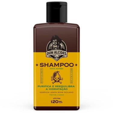 Imagem de Shampoo para Barba Lemon Bone Siciliano Previne a Queda 120mL Don Alcides