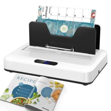 Imagem de Máquina de encadernação térmica BEMPUS 500 folhas, capacidade A4/A5