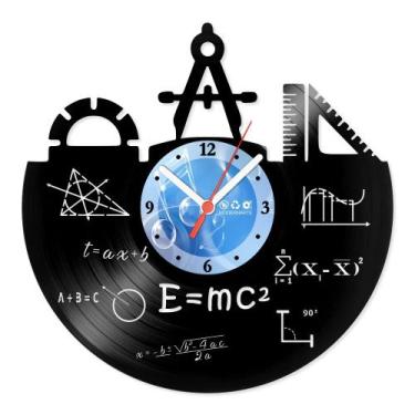 Imagem de Relógio De Parede Disco Vinil Profissões - CIÊNCIAS - VPR-062 - Modern