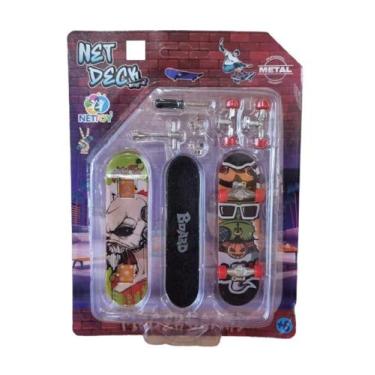Imagem de Duplo Skate De Dedo Profissional Netdeck - Netdeck 30202