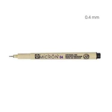 Imagem de Caneta Técnica Sakura Pigma Micron Nankin Preto