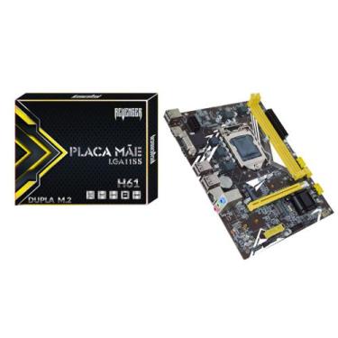 Imagem de Placa Mãe H61 Pro Micro-atx Lga1155 Chipset Intel Ddr3 16gb - Revenger