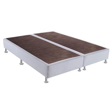 Imagem de Base Sommier Corino Branco Super King (193x203x23) - Ortobom