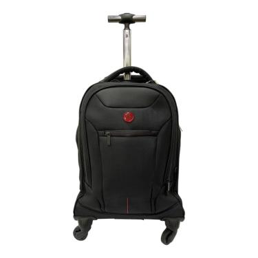 Imagem de Mochila Com Rodas E Carrinho Executiva Mala De Bordo Santino