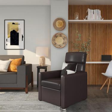 Imagem de Poltrona Reclinável Aurora Marrom