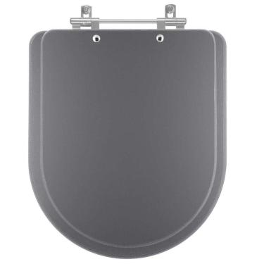 Imagem de Assento Sanitário Smart Cinza Fosco para vaso Celite