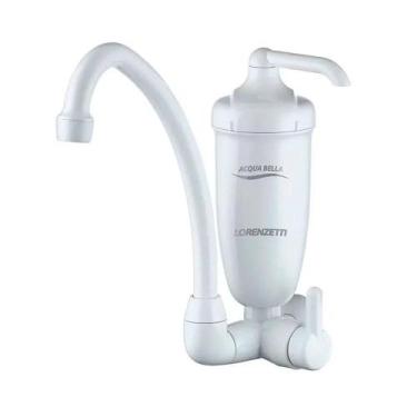Imagem de Torneira Acqua Bella Branca com Filtro Parede Lorenzetti, Branco