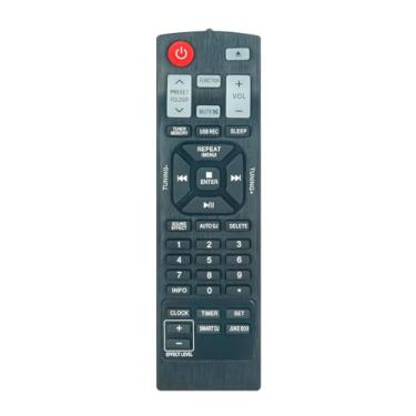 Imagem de ALLIMITY AKB73655723 Controle remoto de substituição compatível com LG Mini HiFi System & Audio CM9730 NS9730F CM9730FB CM9940 MS9940F/W