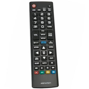 Imagem de Beyution AKB74475471 Controle remoto de substituição compatível com LG LCD TV AKB73715607 50LF6090 50LF6100 50LF6500 32LF5800 32LF580B 32LF595B 40LF6300 42LF580B F58000 42LF6500 60LF6300 60LF6390