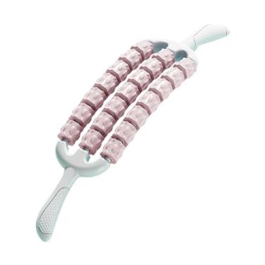 Imagem de YIJU Bastão de massagem muscular, ferramenta confortável para relaxamento muscular, equipamento profissional de ginástica, bastão de massagem corporal para