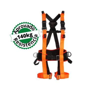 Imagem de Cinturão Paraquedista Abdominal 7 Pontos Safe Cintos Ultra CA 46892