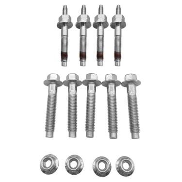 Imagem de Forlevlaep Kit de hardware de coletor de escape 03309HP para Chrysler Aspen 2009 para Dodge Charger 2009-2023 para Jeep Commander 2009-2010 para Jeep Commander 2009-2010