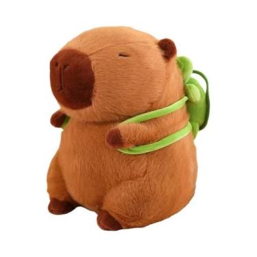 Imagem de Kawaii Cosplay Capivara Boneca De Pelúcia 12/23/33cm Chapéu De Morango