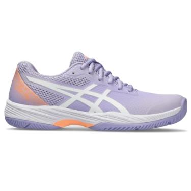 Imagem de ASICS Tênis masculino Solution Speed FlyteFoam 3 Clay, Luz violeta/branco, 42