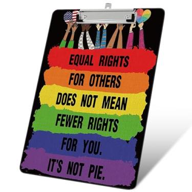 Imagem de Pranchetas de plástico A4, linda prancheta decorativa moderna, 31 cm x 22 cm, pranchetas tamanho A4 padrão, prancheta de plástico acrílico para professores, assistentes sociais, estudantes, mulheres