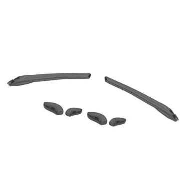 Imagem de Lentes de reposição/acessórios compatíveis com óculos de sol Oakley Millersawp Flak 2.0 OO9295, Cinza, One Size