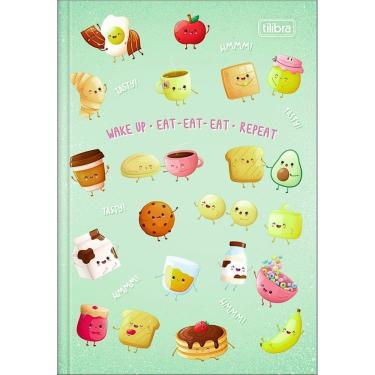 Imagem de Caderno Brochura Capa Dura Universitário Taste 80 Folhas Tilibra Estampa 2