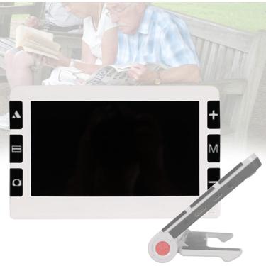 Imagem de Auxílio De Leitura Eletrônico De 7,0 Polegadas, Lupa Digital Portátil Para Idosos Com Zoom De 2-32x E Modo De 19 Cores, Para Leitura, Escrita, Visualização De Mapas, Livros