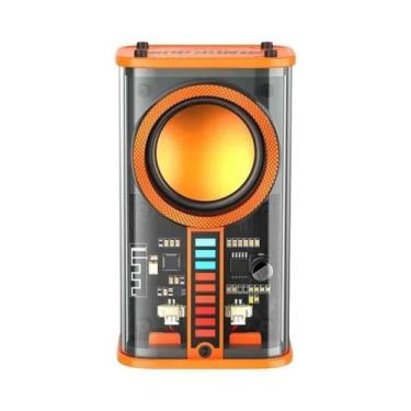 Imagem de Iluminação RGB Bluetooth 5.0 Mini Subwoofer Sem Fio Alto-falante Portá