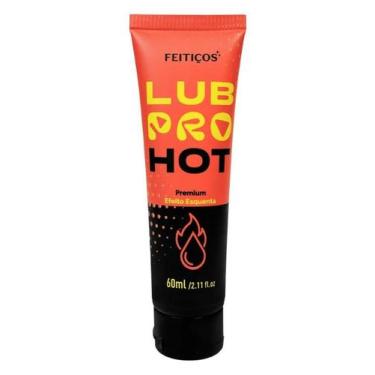 Imagem de Lubrificante intimo lubpro - hot premium 60ml efeito quente - feitiços