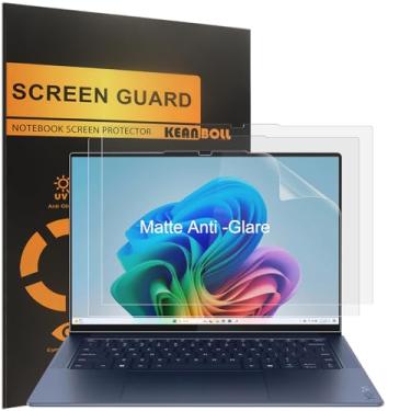 Imagem de KEANBOLL Pacote com 3 protetores de tela para laptop Lenovo Yoga Slim 7 14,5 polegadas (14Q8X9) 2025, proteção antirreflexo e antiimpressão digital (fosco)