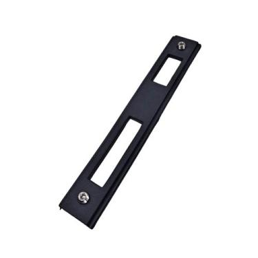 Imagem de Contra Testa Para Porta De Giro Linha 30 Preto 2 Peças - LRM
