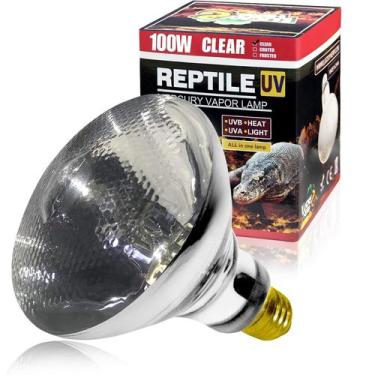 Imagem de Lampada De Vapor De Mercúrio Uva/uvb + Aquecimento 100w Repteis - Luck
